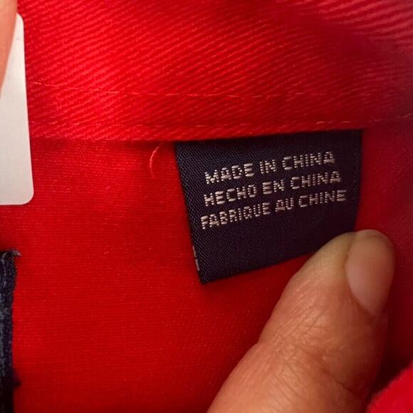 Roper Shirt Mens Medium Red Button Pearl Snap Western Long Sleeve - Picture 8 of 8